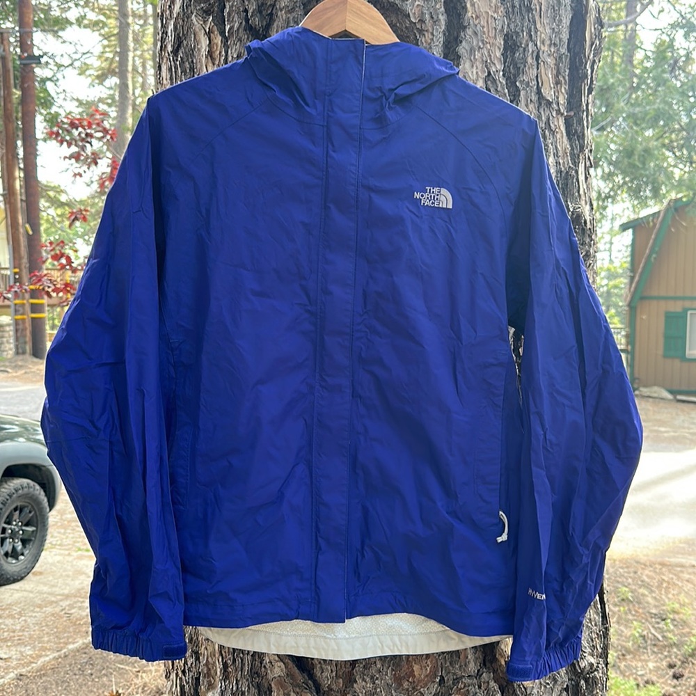 Women’s North Face Purple/Blue Rain Jacket